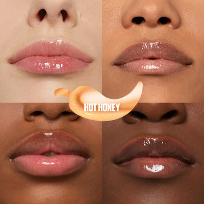 Lifter Plump Lasting Lip Plumping Gloss, Hot Honey