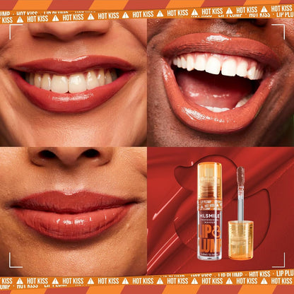 Duck Lip Plumper Extreme, Hydrating Plumping Booster Moisturizing Volumizing Lip Gloss, HOT KISS, Voluminous Lip Filler Plumper High-Shine Lip Plumper Gloss Vegan Lip Makeup(06#)