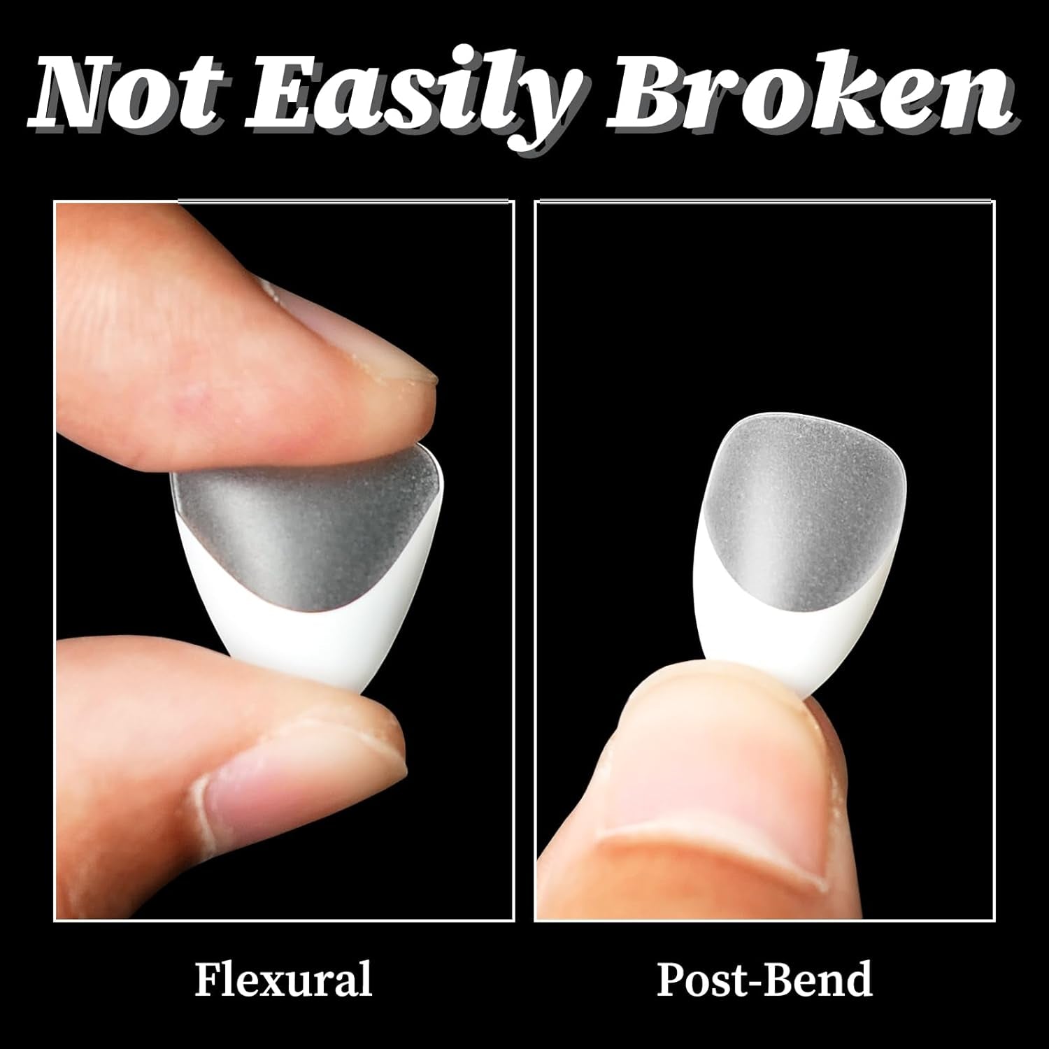 300Pc Short Almond Nail Tips Fake Nails French Tip Press on Nails Short Acrylic Nails Clear Nail Tips Full Cover False Nail Artificial Fingernail, 15 Sizes Matte Soft Gel Nail Extentions