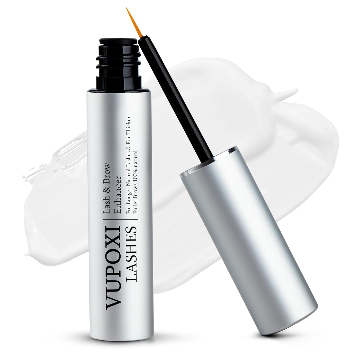 Lash Serum for Eyelash Growth - 100% Herbal Serum to Grow Lashes, Waterproof Serum for Thicker, Fuller, and Longer Lashes 0.1 Fl. Oz.