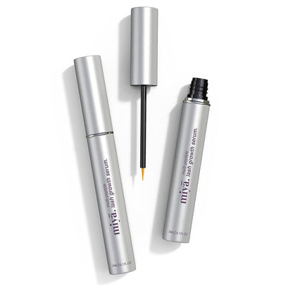 | Eyelash Growth Serum | Natural Lash Enhancer for Longer, Thicker Healthier Lashes | Gentle Effective Lash Growth Serum | Oil Free Lash Booster 3Ml
