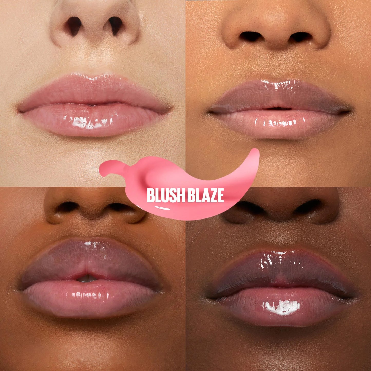 Lifter Plump Lasting Lip Gloss, Blush Blaze