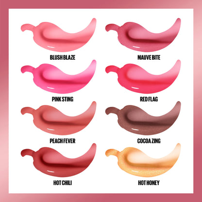 Lifter Plump Lasting Lip Plumping Gloss, Hot Honey