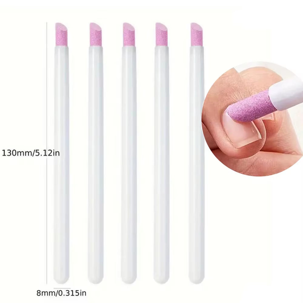 3-In-1 Cuticle Oil Pen Cuticle Pusher Nail Pen Dead Skin & Cuticle Remover Pen Nail Oil Pen with Ceramic Tip for Nails Care