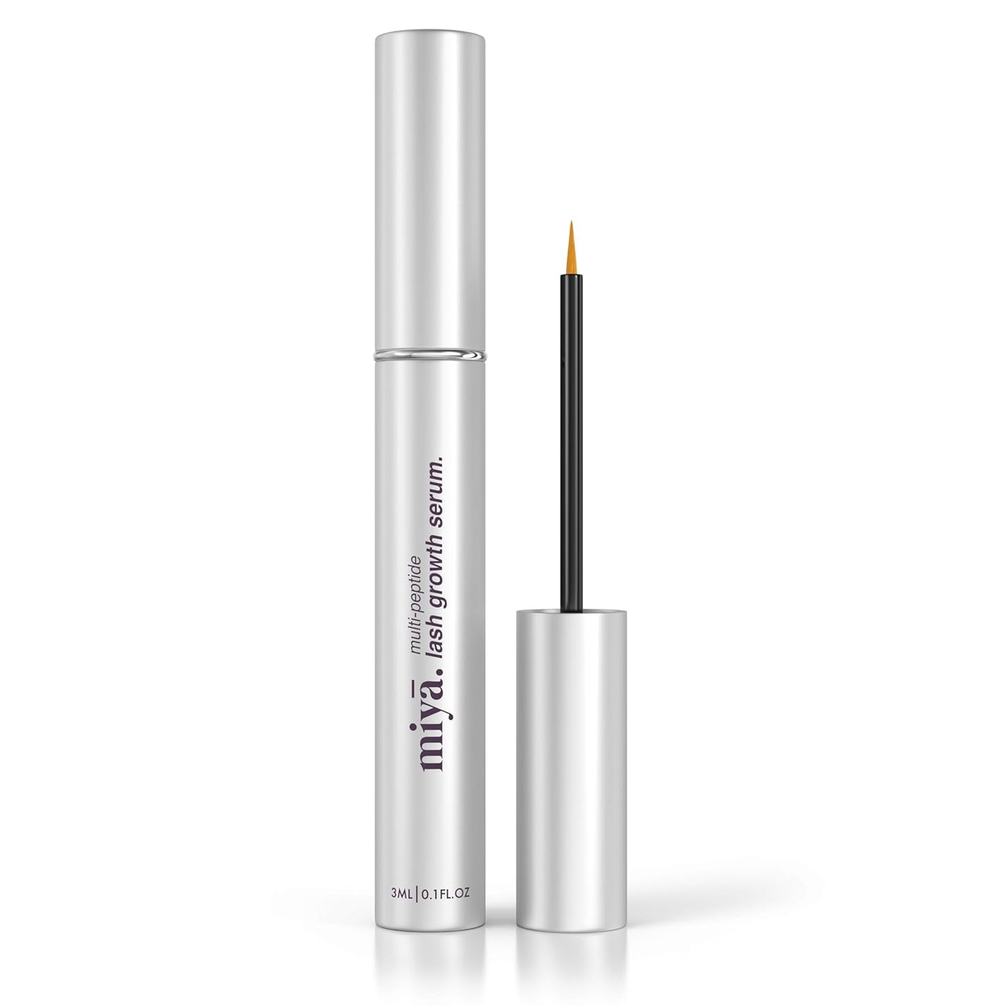 | Eyelash Growth Serum | Natural Lash Enhancer for Longer, Thicker Healthier Lashes | Gentle Effective Lash Growth Serum | Oil Free Lash Booster 3Ml