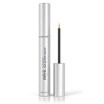 | Eyelash Growth Serum | Natural Lash Enhancer for Longer, Thicker Healthier Lashes | Gentle Effective Lash Growth Serum | Oil Free Lash Booster 3Ml