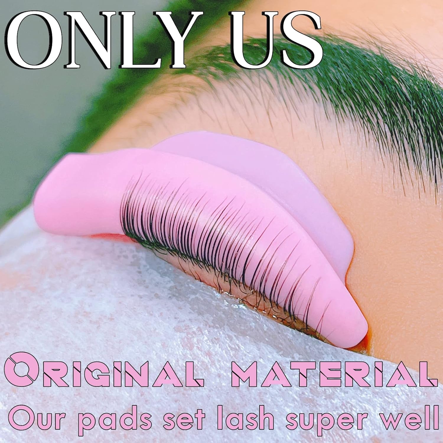 Eyelash Perm Silicone Pads - 23 Piece Reusable Lash Lift Shields for Different Length Eyelashes