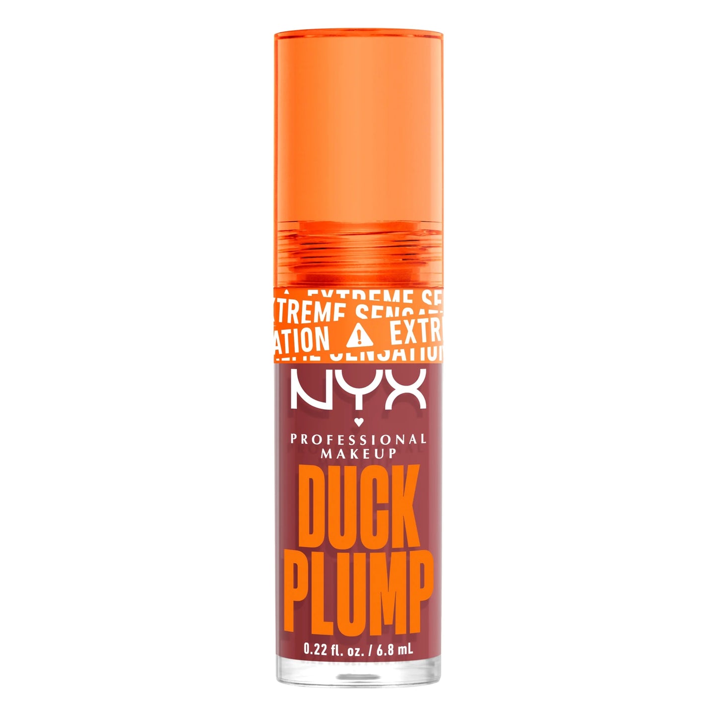 Duck Plump Extreme Sensation Lip Plumping Gloss, Mauve Out of My Way, 0.23 Fl Oz