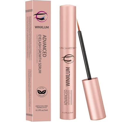 Premium Eyelash & Eyebrow Growth Serum, 5ML - Irritation-Free, Boosts Fuller, Longer, Thicker Lashes - Pink