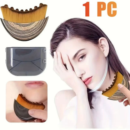Lymphatic Contour Face Brush,Chin &Jawline Sculpting,Drainage Massager for Face,Ergonomically Designed to Fit the Skin Precisely