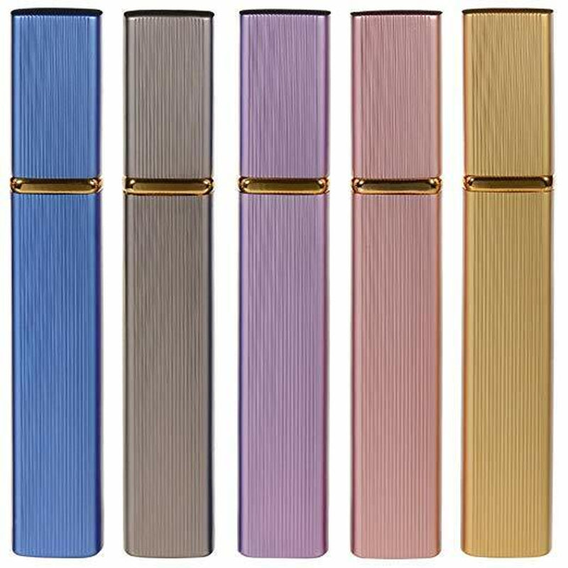 5-Pack 12Ml Refillable Perfume Atomizer Travel Spray Bottle Mini Cologne Sprayer