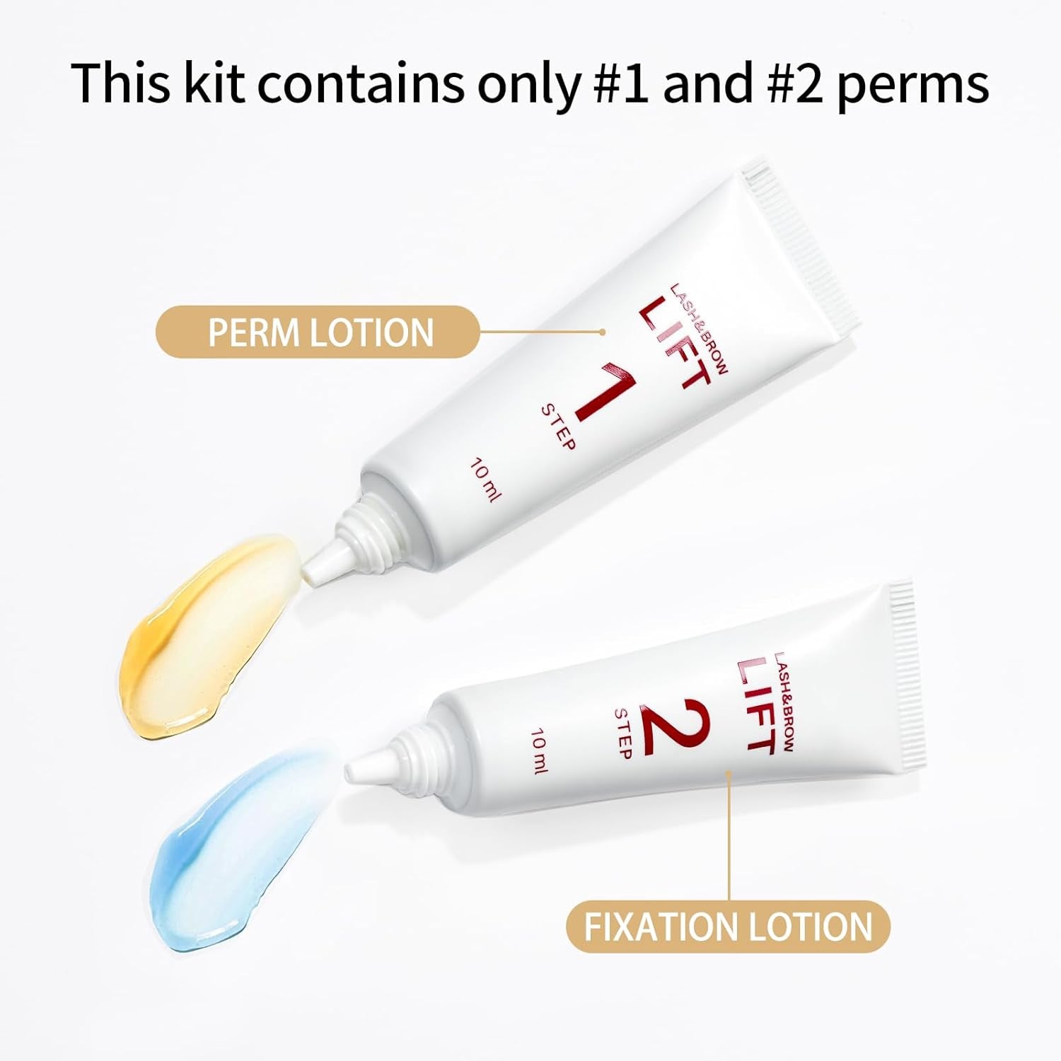 Lash Lift Kit - Eyelash Lift Lotion,  Brow Lamination and Lash Perm Solution for Curling Lashes to Get Supermodel Eyes, Long-Lasting and Easy to Use at Home Multipurpose Lash Perm Kit
