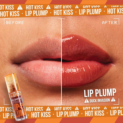 Duck Lip Plumper Extreme, Hydrating Plumping Booster Moisturizing Volumizing Lip Gloss, HOT KISS, Voluminous Lip Filler Plumper High-Shine Lip Plumper Gloss Vegan Lip Makeup(06#)
